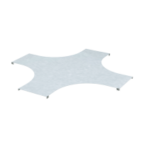 ДКС Крышка на X-ответвитель 200, горячий цинк