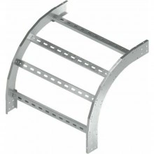 ДКС Угол лестничный вертикальный внешний 90 градусов 100х400, R600