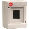 ДКС Щиток настен. без дверцы, 4 мод.,IP40