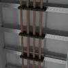 ДКС Рейка для шинодержателей, установка по ширине, Ш=1200мм, 1 упаковка - 4шт.