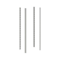 ДКС Стойки вертикальные, В=1000мм, без дополнительных креплений, 4шт RAL7035