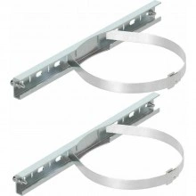 ДКС Комплект крепления на столб для цельного навесного шкафа из фибергласа, Ш=300 мм