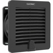 ДКС Вентилятор с фильтром RV 40 м3/ч, 24 В DC, 112x112 мм, IP54, RAL9005
