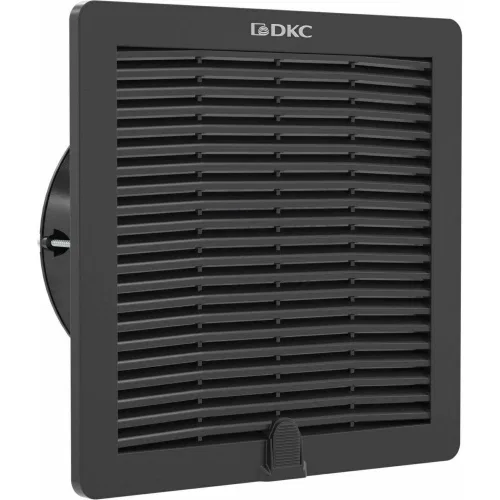 ДКС Вентилятор с фильтром RV 100/105 м3/ч, 115 В, 205x205 мм, IP54, RAL9005