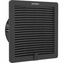 ДКС Вентилятор с фильтром RV 560/600 м3/ч, 115 В, 325x325 мм, IP54, RAL9005