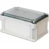 ДКС Корпус RAM box без МП 600х300х146 мм, с фланцами, прозрачная крышка высотой 21 мм, IP67