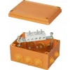 ДКС Коробка пластиковая FS с кабельными вводами и клеммниками, IP55, 150х110х70 мм, 5р, 450V, 30A, 16 мм2