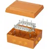 ДКС Коробка пластиковая FS с кабельными вводами и клеммниками, IP55, 240х190х90 мм, 12р, 450V, 32A, 10 мм2