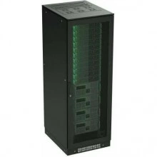 ДКС Разобранный напольный 19" IT-CQE 42U 600х2000х600, двери перфорированная + перфорированная, RAL9005