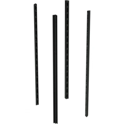 ДКС Стойки вертикальные для 19" IT- CQE, В=2200мм, 4шт, RAL9005