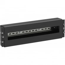 ДКС Модуль 3U с DIN рейкой для 19" IT-корпусов, RAL9005