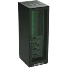 ДКС Разобранный напольный 19" IT-CQE 24U 800х1200х1200, двери перфорированная + перфорированная, RAL9005