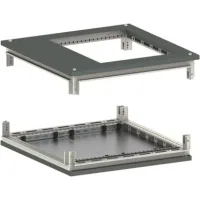 ДКС Крыша с фланцем и основание для 19" IT-CQE 800x800, RAL7011