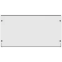 ДКС Заглушка сплошная 19" 9U RAL7035