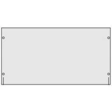 ДКС Заглушка сплошная 19" 9U RAL7035