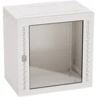 ДКС IT-STI  навесной, 12 U (600х600х400)  дв. cтекло RAL7035