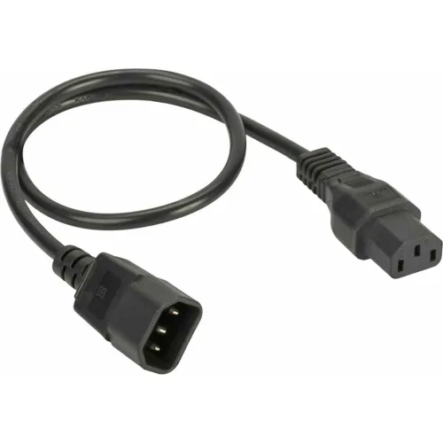ДКС Кабель питания ДКС, IEC320 C13 - IEC320 C14, 0.5 м, сечение 3 х 1,5 мм