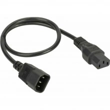 ДКС Кабель питания ДКС, IEC320 C13 - IEC320 C14, 2 м, сечение 3 х 1,5 мм