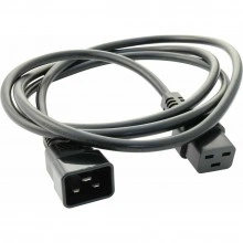 ДКС Кабель питания ДКС, IEC 60320 С19 - IEC 60320 C20, 0.5м, сечение 3 x 2,5мм