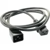 ДКС Кабель питания ДКС, IEC 60320 С19 - IEC 60320 C20, 1 м, сечение 3 x 2,5мм