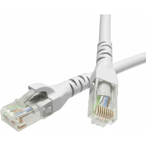ДКС Патч-корд неэкранированный CAT5E U/UTP 4х2, LSZH, белый, 3.0м