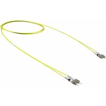 ДКС Оптический коммутационный шнур переходной Duplex ST-UPC/FC-UPC, 9/125 OS2, 2 м