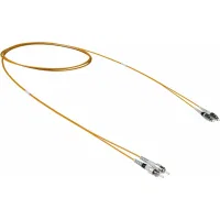 ДКС Оптический коммутационный шнур переходной Duplex ST-UPC/FC-UPC, 50/125 OM2, 2 м