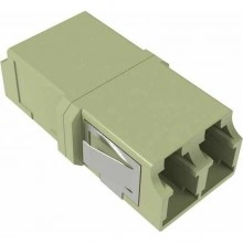 ДКС Адаптер LC/UPC-Duplex TOP, Senior/Senior, SC-footprint, ОМ2, бежевый