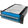 ДКС Претерминированная кассета 24ОВ 09/125 OS2, 2xMTP(12)f/12xLC-UPC Duplex, 1 HU