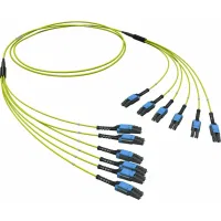ДКС  Оптическая разветвительная сборка 12ОВ 9/125 OS2, 6хLC-UPC Duplex Uniboot/6хLC-UPC Duplex Uniboot, 25м