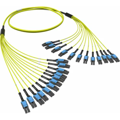 ДКС  Оптическая разветвительная сборка 24ОВ 9/125 OS2, 12хLC-UPC Duplex Uniboot/12хLC-UPC Duplex Uniboot, 20м