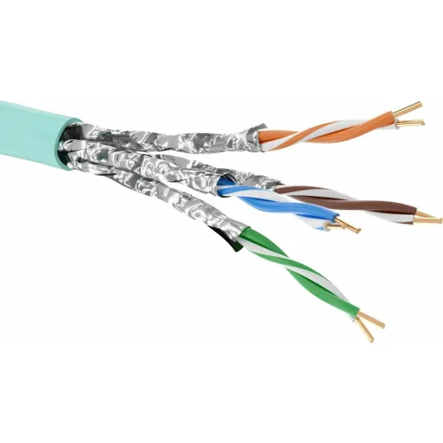 ДКС Кабель CAT 6A, U/UTP Application, нг(А)-LSLTx, бухта 500м, аква