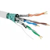 ДКС Кабель CAT 6, F/FTP, нг(А)-HF, бухта 305м, белый