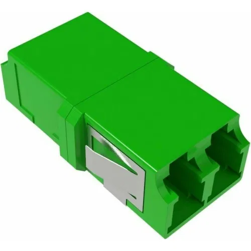 ДКС Адаптер LC/APC-Duplex TOP, Senior/Senior, SC-footprint, OS2, зеленый