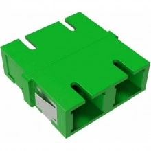 ДКС Адаптер SC/APC-Duplex TOP, OS2, зеленый