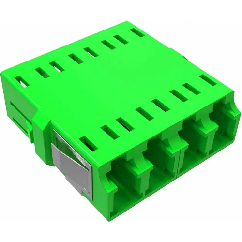 ДКС Адаптер LC/APC-Quad, Senior/Senior, SC-footprint, ОS2, зеленый