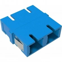 ДКС Адаптер SC/UPC-Duplex TOP, OS2, синий