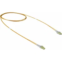 ДКС Оптический коммутационный шнур переходной Duplex LC-UPC/SC-UPC , 50/125 OM2, 5 м