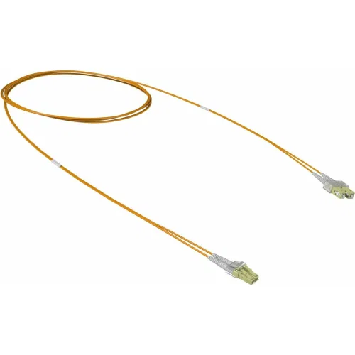 ДКС Оптический коммутационный шнур переходной Duplex LC-UPC/SC-UPC , 50/125 OM2, 5 м