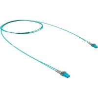ДКС Оптический коммутационный шнур Duplex LC/UPC-LC/UPC, 50/125 (OM3), 1 м