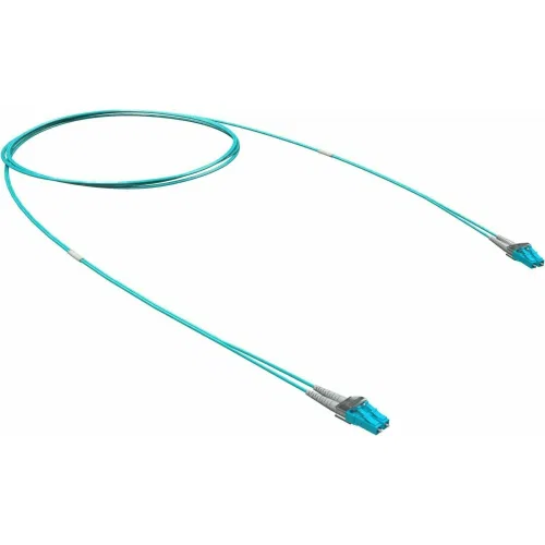 ДКС Оптический коммутационный шнур Duplex LC/UPC-LC/UPC, 50/125 (OM3), 1 м