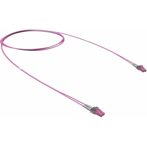 ДКС Оптический коммутационный шнур Duplex LC/UPC-LC/UPC, 50/125 (OM4), 3 м