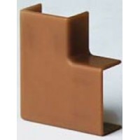 ДКС APM 25x17 Угол плоский, коричневый