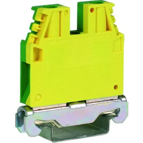ДКС TEC.6/O, зажим для заземления желт.зелен 6 кв.мм