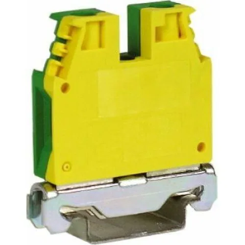 ДКС TEC.10/O, зажим для заземления желт.зелен 10 кв.мм