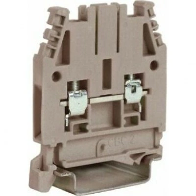 ДКС CBC.2GR(Ex), проходной зажим серый 2,5 кв.мм