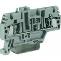 ДКС HMFA.2/L24/GR, держатель предохранителя, 4 кв.мм, серый с LED индикатором, 24 В