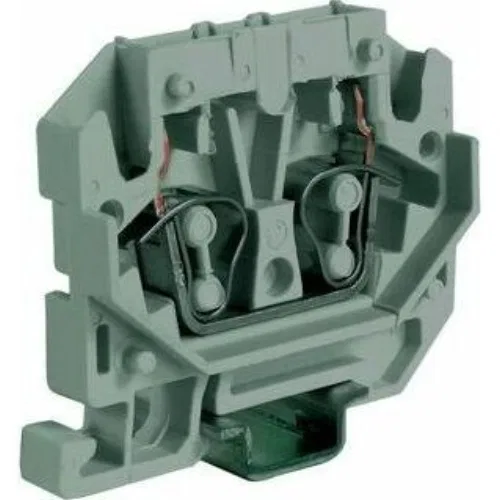 ДКС HPP.2(Ex)i, мини зажим, проходной 2,5 кв.мм синий
