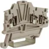 ДКС HMM.1/1+2GR(Ex), проходной зажим 1,5 кв.мм серый 1 ввод/2 вывода