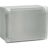 ДКС Коробка ответвит. с гладкими стенками и матовой крышкой, IP56,120х80х50мм